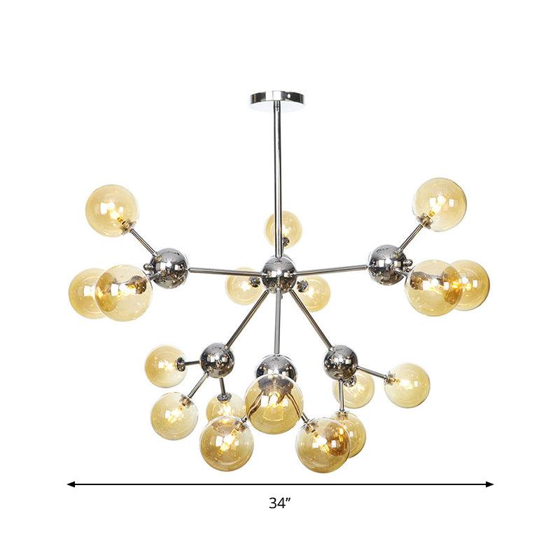 13"/27.5"/34" W Orbit Shade Hanging Chandelier Light - Rebooters