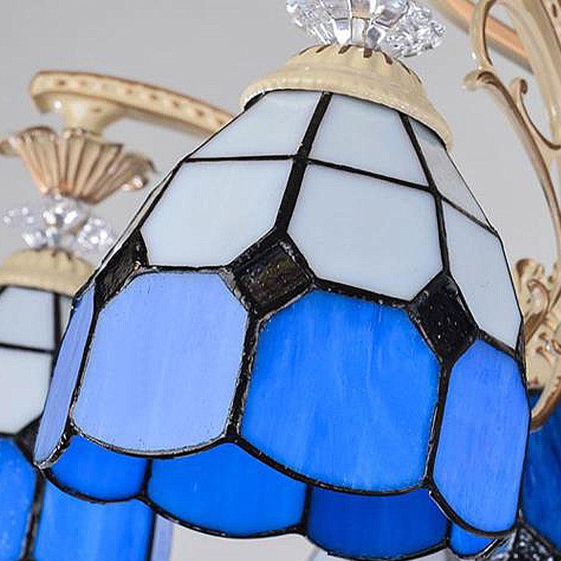 Baroque Dome Shape Chandelier Light 5/9/11 Lights Blue - Rebooters