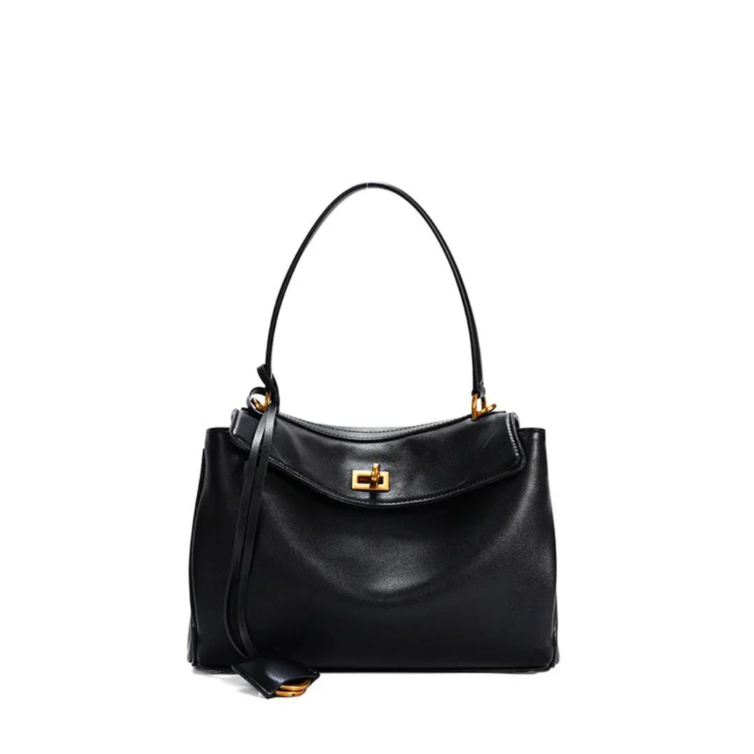Lorenzo Brume d'Or Leather Handbag Rebooters
