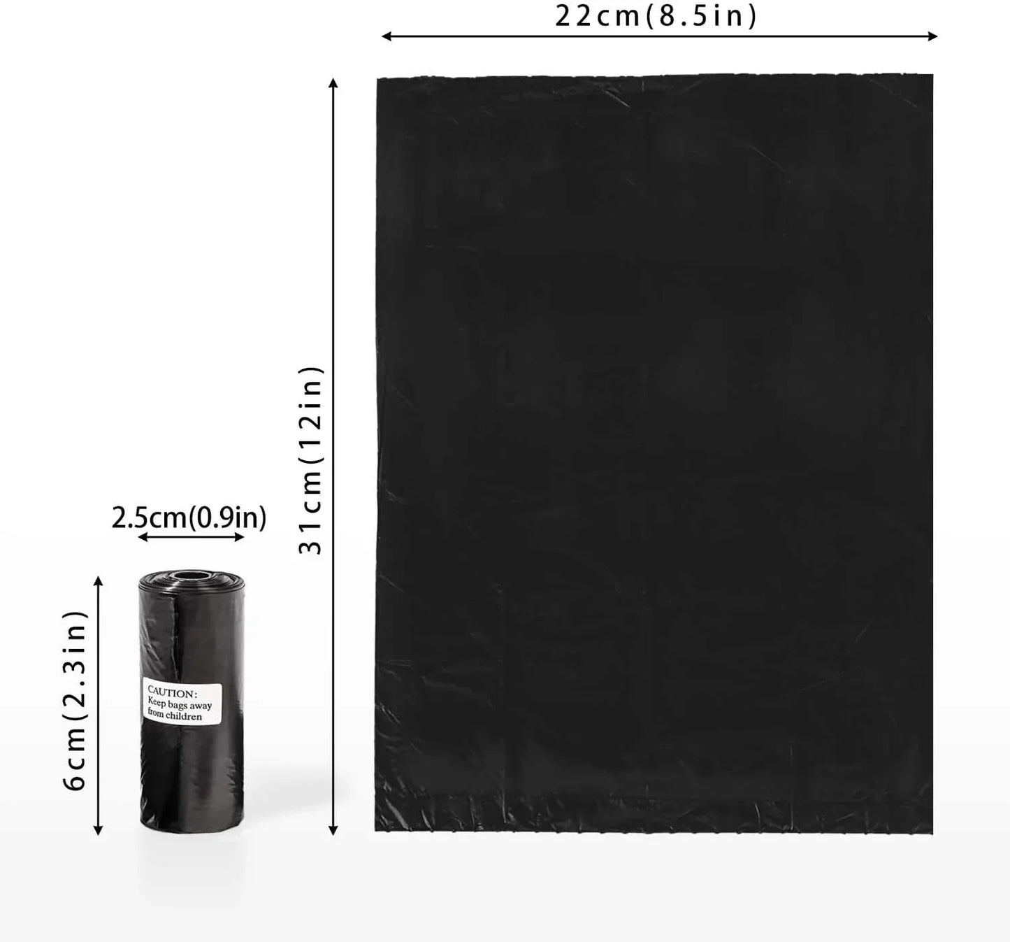 300 Dog Poo Bags (20 Rolls) | Rebooters