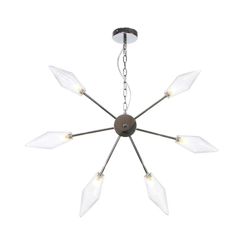 6/9/12 Lights Chandelier Lamp Industrial Sputnik Ceiling Light - Rebooters