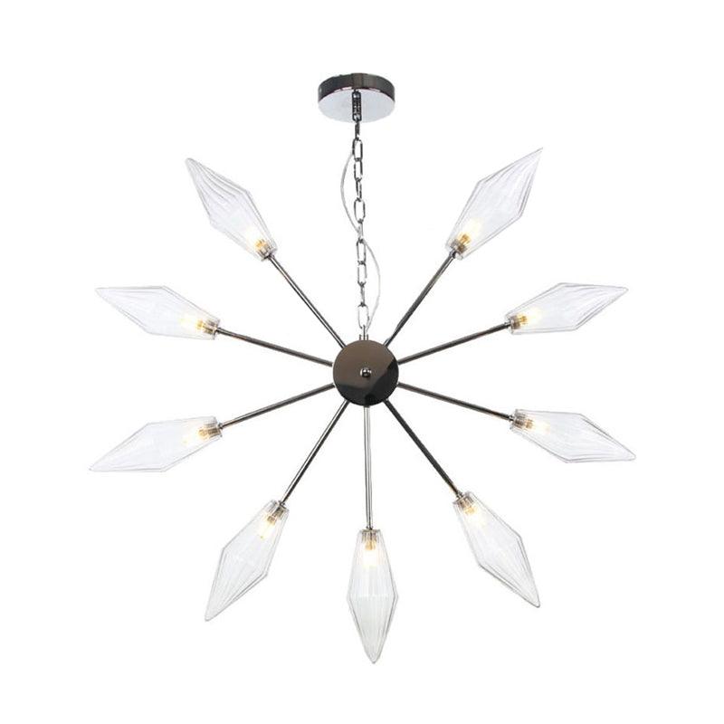 6/9/12 Lights Chandelier Lamp Industrial Sputnik Ceiling Light - Rebooters