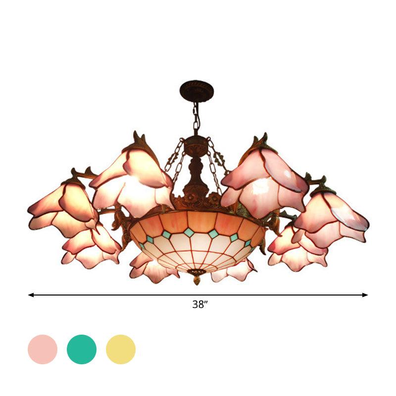 7/9 Lights Living Room Chandelier Baroque Black Pendant Light - Rebooters