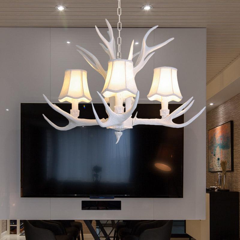 3/4/5 Lights Chandelier Lighting Fixture Modern Cone Resin Lamp - Rebooters