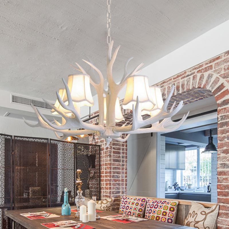 3/4/5 Lights Chandelier Lighting Fixture Modern Cone Resin Lamp - Rebooters