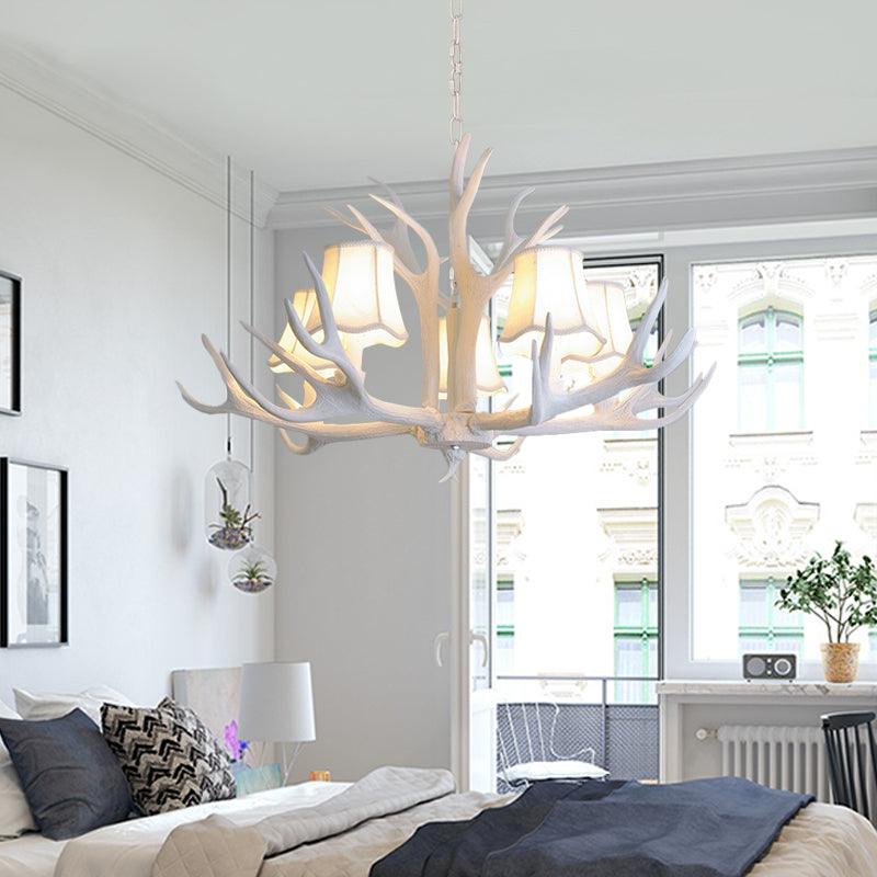 3/4/5 Lights Chandelier Lighting Fixture Modern Cone Resin Lamp - Rebooters