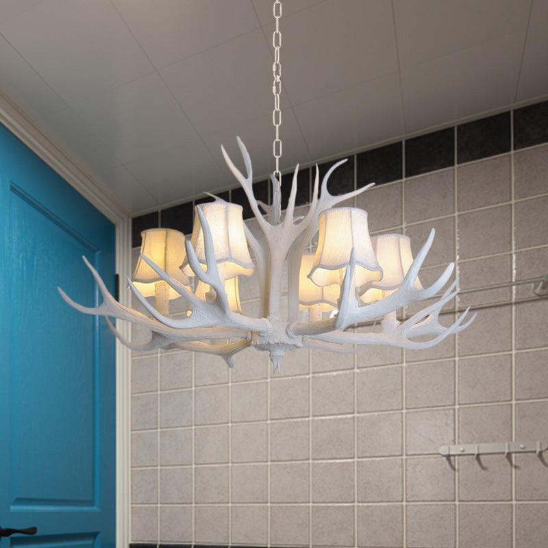 3/4/5 Lights Chandelier Lighting Fixture Modern Cone Resin Lamp - Rebooters