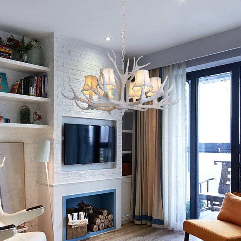 3/4/5 Lights Chandelier Lighting Fixture Modern Cone Resin Lamp - Rebooters