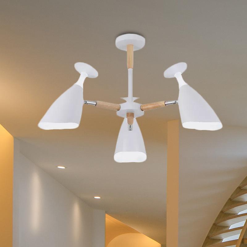 Rotatable Nordic Green Grey White Suspension Light Chandelier - Rebooters