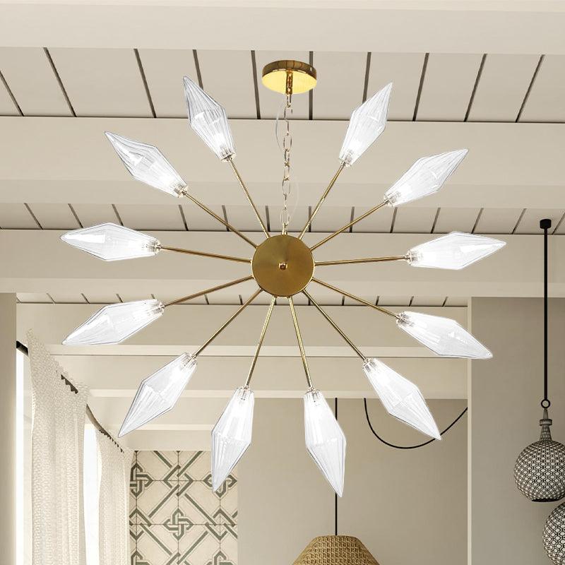 6/9/12 Lights Chandelier Lamp Industrial Sputnik Ceiling Light - Rebooters