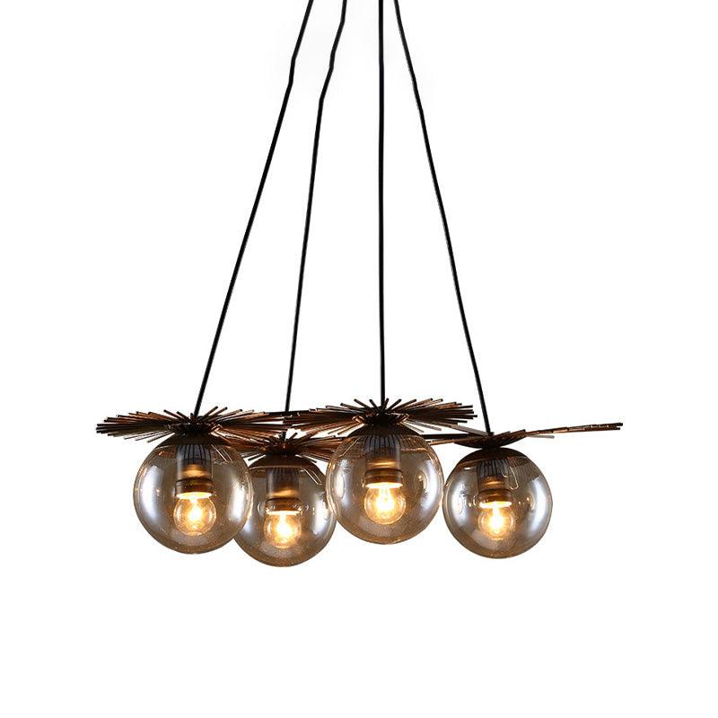 4 Bulbs Ceiling Chandelier Industrial Coffee House Pendant Light Fixture - Rebooters