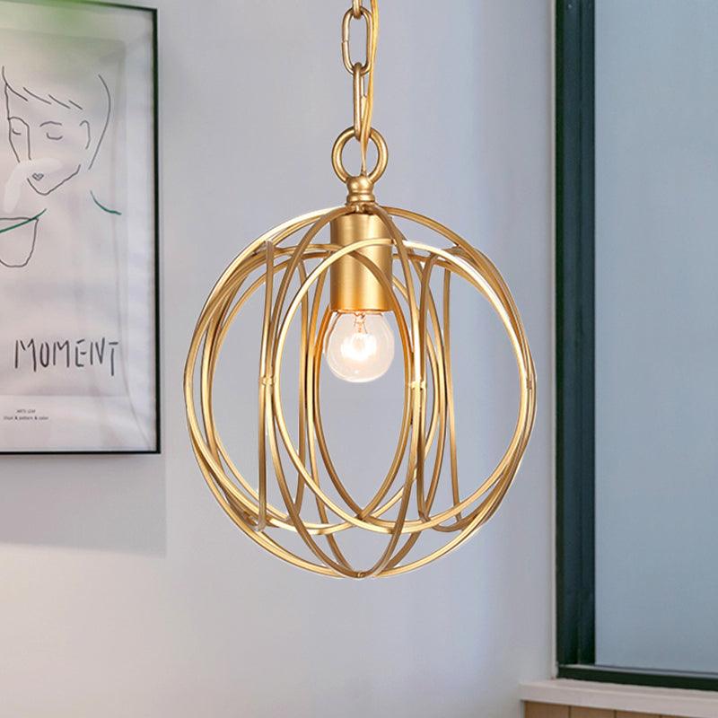 3 Lights Metal Hanging Chandelier Traditional Gold Candelabra Pendant Light 8 13 18 Wide - Rebooters