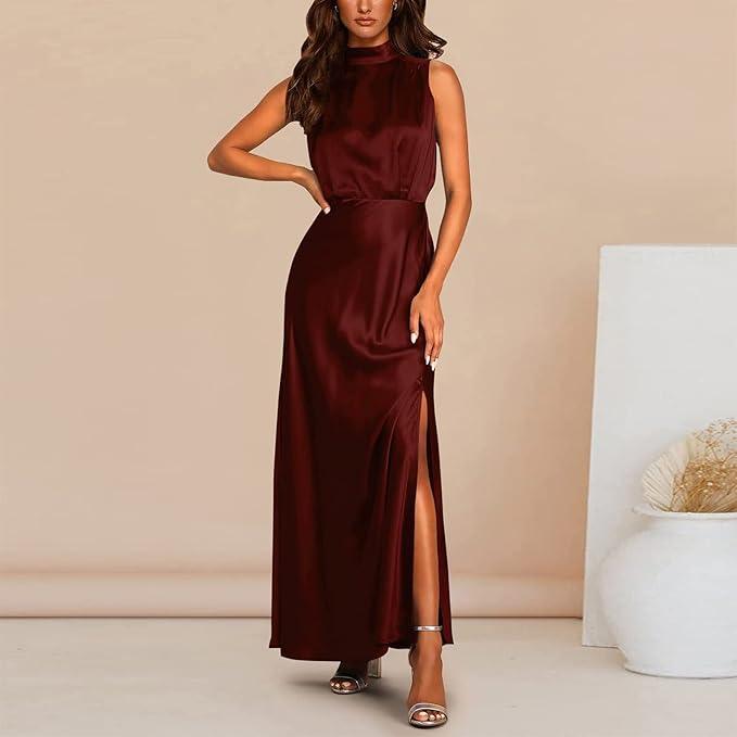 Elegant Women's Maxi Dress for Formal Evening Wear Rebooters Maxi Women's Dresses