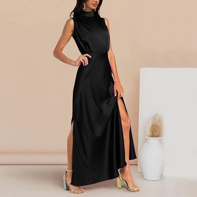 Elegant Women's Maxi Dress for Formal Evening Wear Rebooters Maxi Women's Dresses