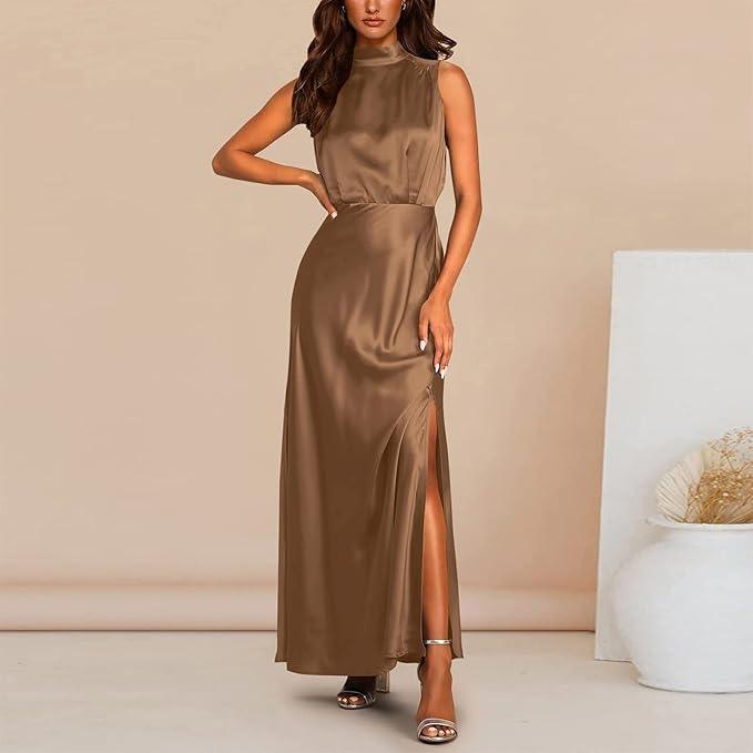 Elegant Women's Maxi Dress for Formal Evening Wear Rebooters Maxi Women's Dresses