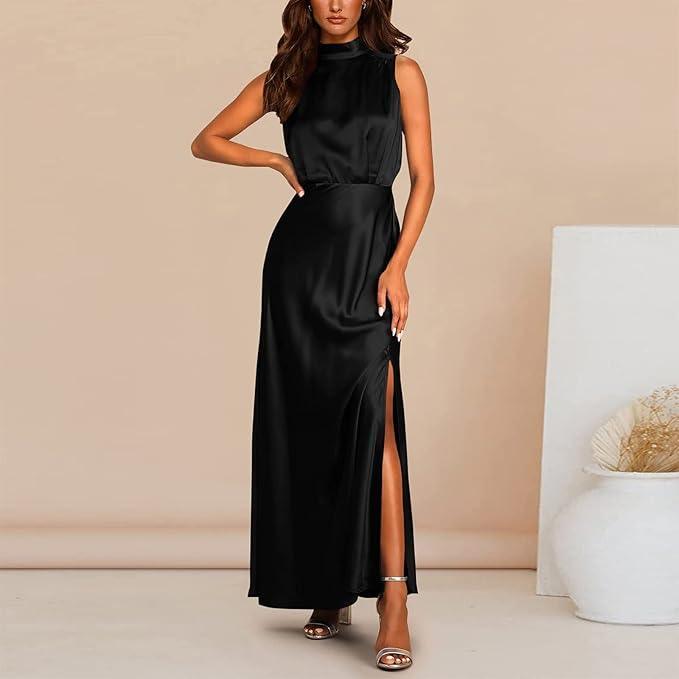 Elegant Women's Maxi Dress for Formal Evening Wear Rebooters Maxi Women's Dresses