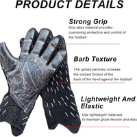 Kids Goalkeeper Gloves – All-Weather Grip, Wrist Support, Breathable Fit
