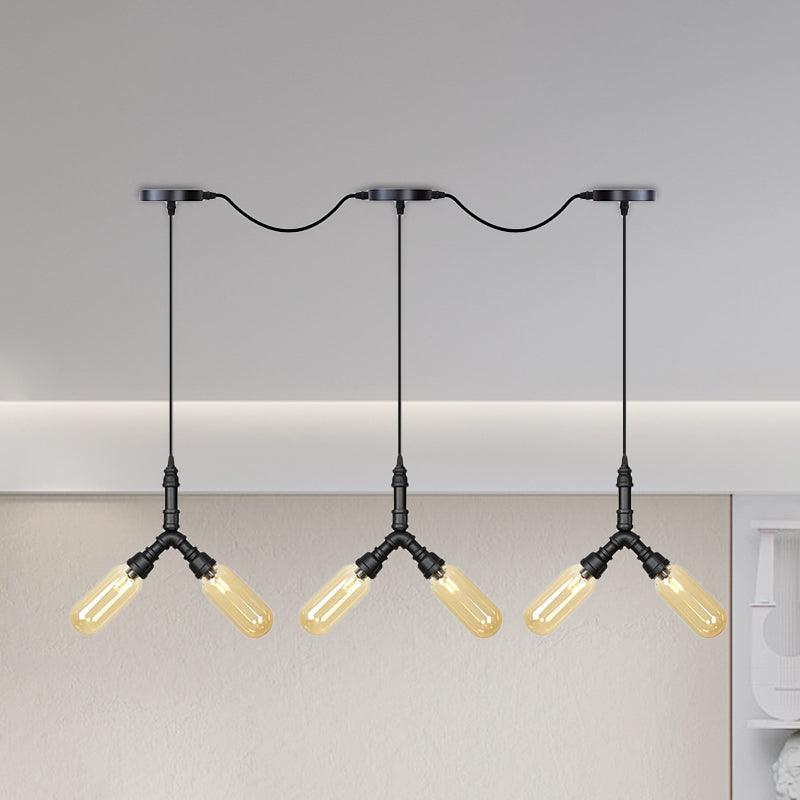 6/10/14 Bulbs Multi Ceiling Light Industrial Restaurant Lamp - Rebooters