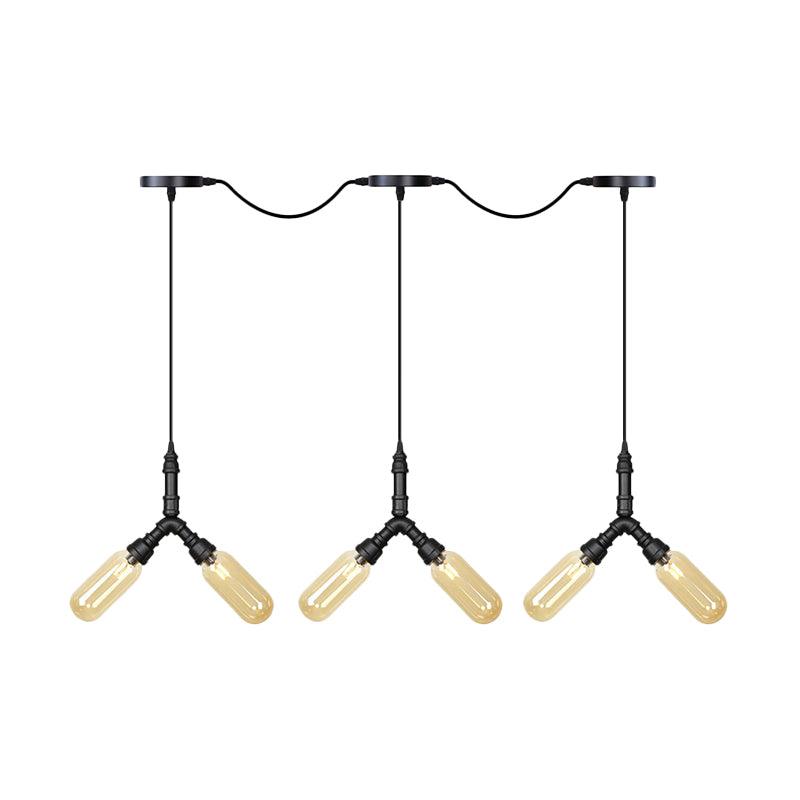 6/10/14 Bulbs Multi Ceiling Light Industrial Restaurant Lamp - Rebooters