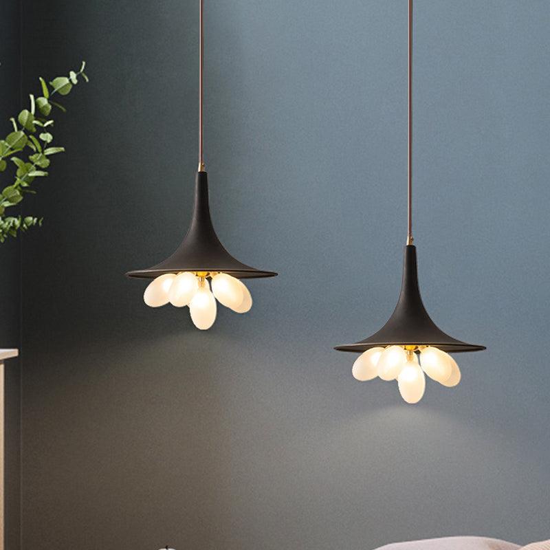 6/11-Bulb Iron Pendant Chandelier Industrial Black Lamp - Rebooters