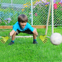 Kids Goalkeeper Gloves – All-Weather Grip, Wrist Support, Breathable Fit