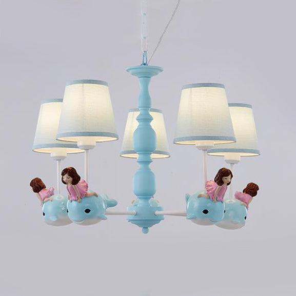 Animal-Themed Dolphin Hanging Lamp for Kid Bedroom Decor - Rebooters