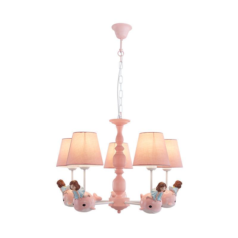 Animal-Themed Dolphin Hanging Lamp for Kid Bedroom Decor - Rebooters