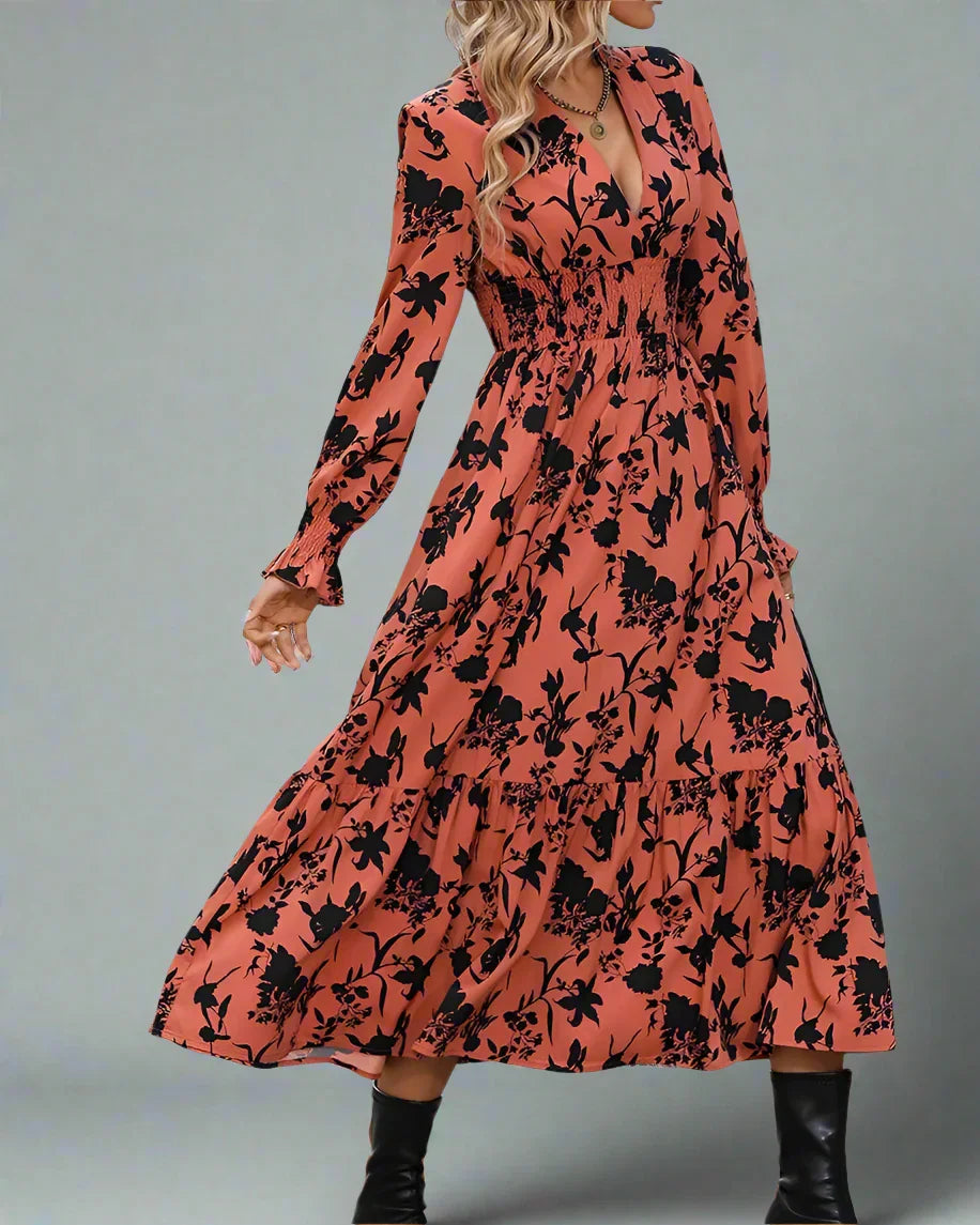 Elegant Floral Maxi Dress for Casual and Formal Occasions Rebooters Maxi Women's Dresses