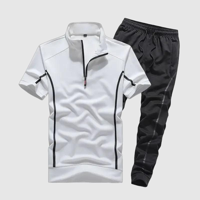 Men's Stand-Up Collar Two-Piece Set for Modern Style Rebooters mens 2 piece set