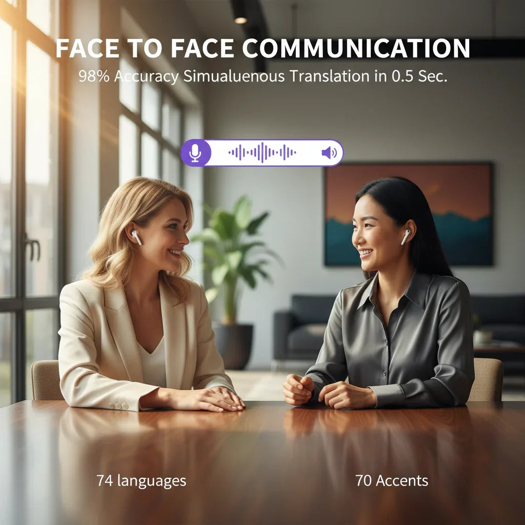 AI Translation Earbuds | Rebooters