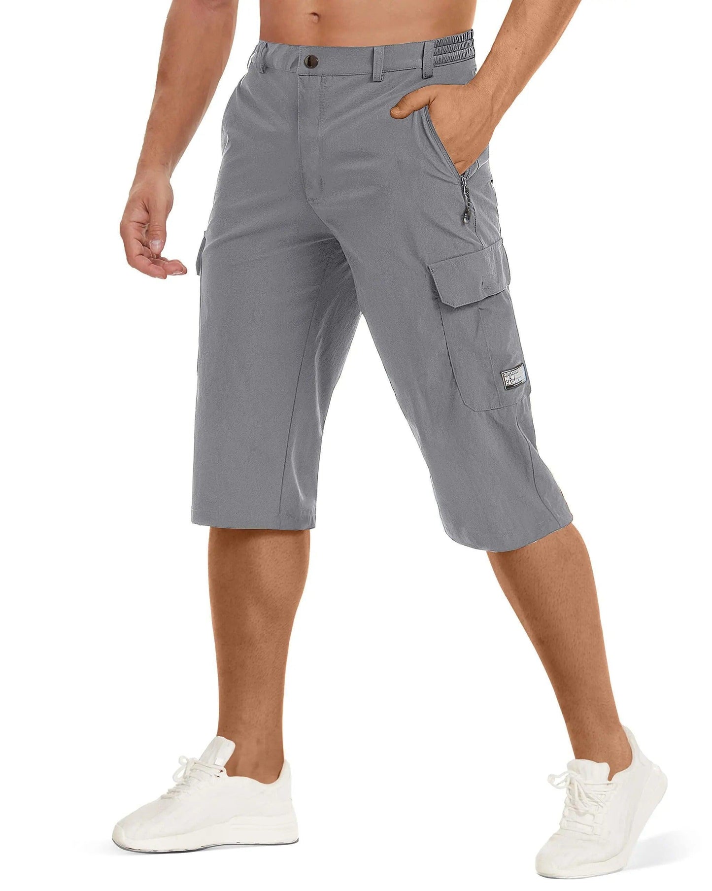 Abbott Lightweight Cargo Men's Shorts for Active Adventures - Rebooters