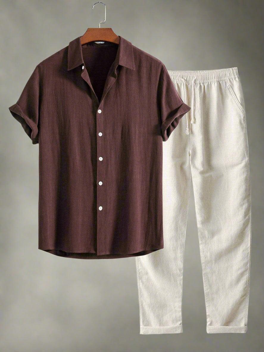 Allard Men's Two-Piece Outfit Set for Stylish Comfort - Rebooters