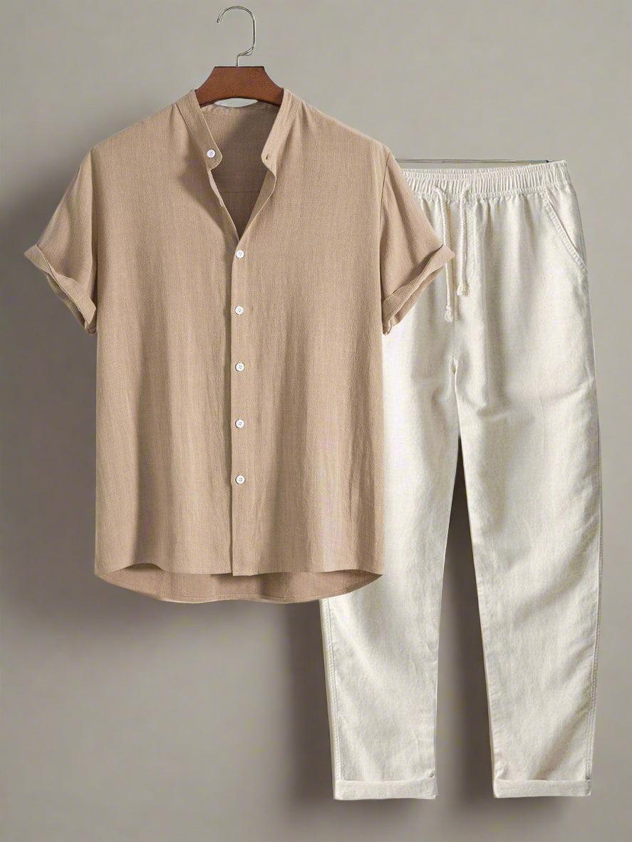 Allard Men's Two-Piece Outfit Set for Stylish Comfort - Rebooters