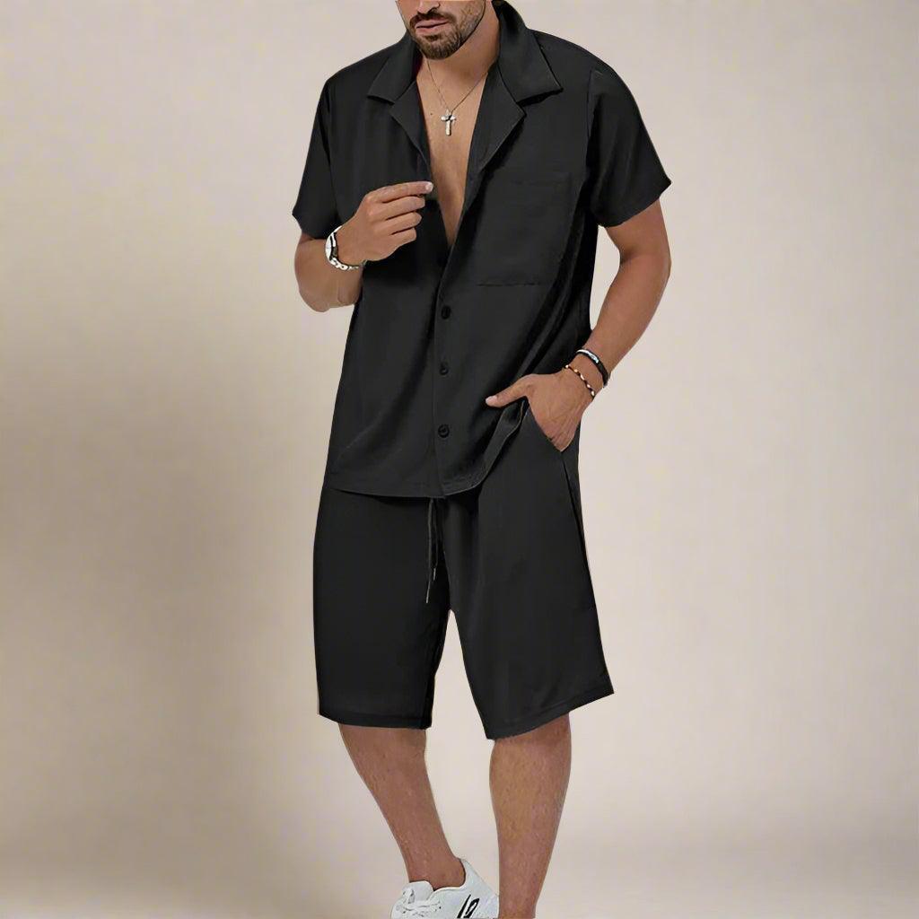 Arsenio Men's Two-Piece Summer Outfit for Comfort Rebooters - mens 2 piece set