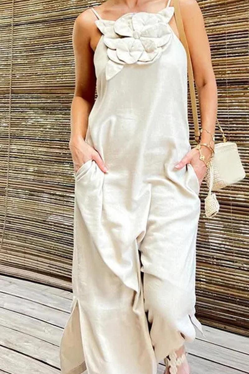 Bethany Floral Detail Pocket Maxi Dress for Effortless Style Rebooters Maxi Women's Dresses