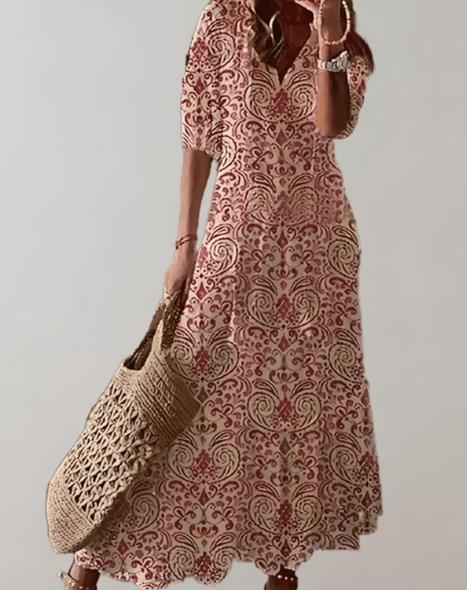Arielle Women's Long Summer Dress - Flowy Maxi Comfort Rebooters Maxi Women's Dresses