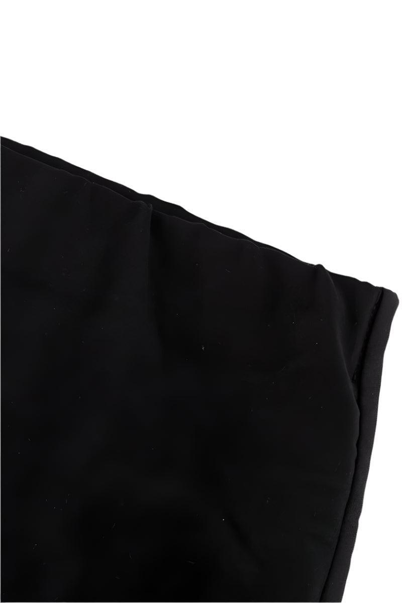 Black Sleek Maxi Skirt for Effortless Day to Night Style - Rebooters