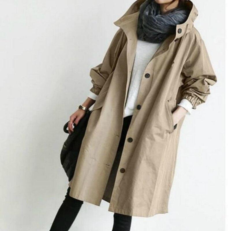 Bria Women's Trench Coat | Stylish Long Women's Coat - Womens Jackets Rebooters