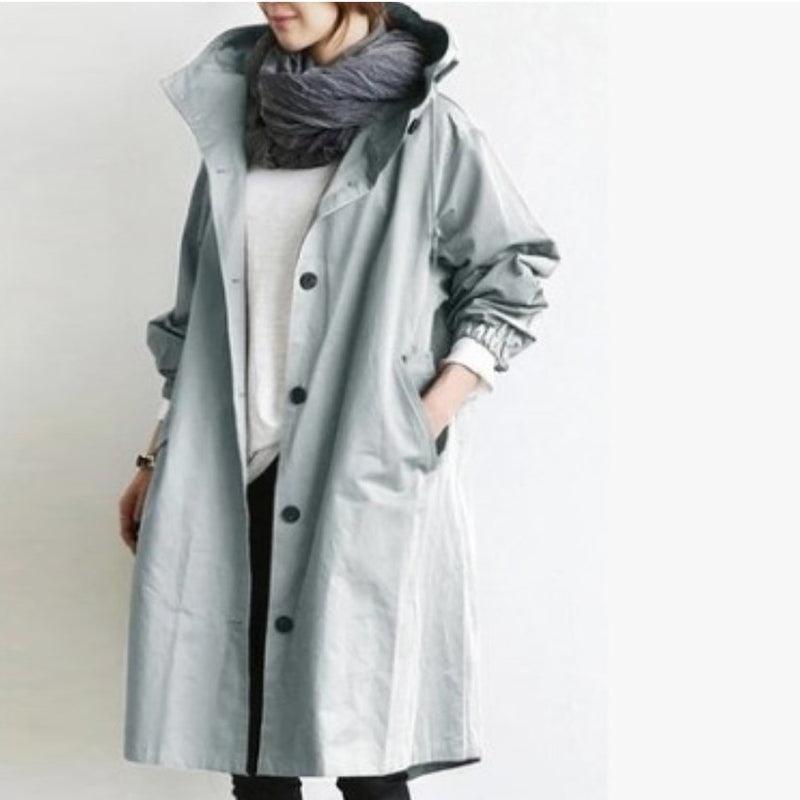 Bria Women's Trench Coat | Stylish Long Women's Coat - Womens Jackets Rebooters
