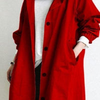 Bria Women's Trench Coat | Stylish Long Women's Coat - Womens Jackets Rebooters