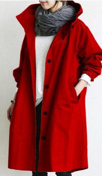 Bria Women's Trench Coat | Stylish Long Women's Coat - Womens Jackets Rebooters