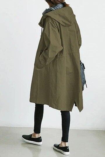 Bria Women's Trench Coat | Stylish Long Women's Coat - Womens Jackets Rebooters