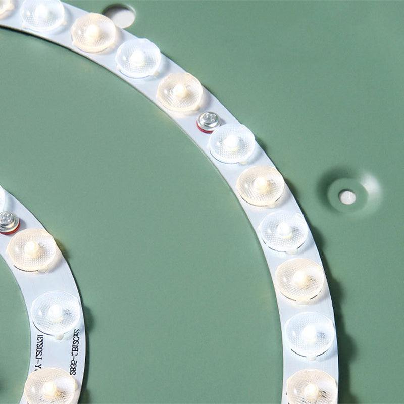 Contemporary Round Flush Mount LED Ceiling Light Fixture - Rebooters