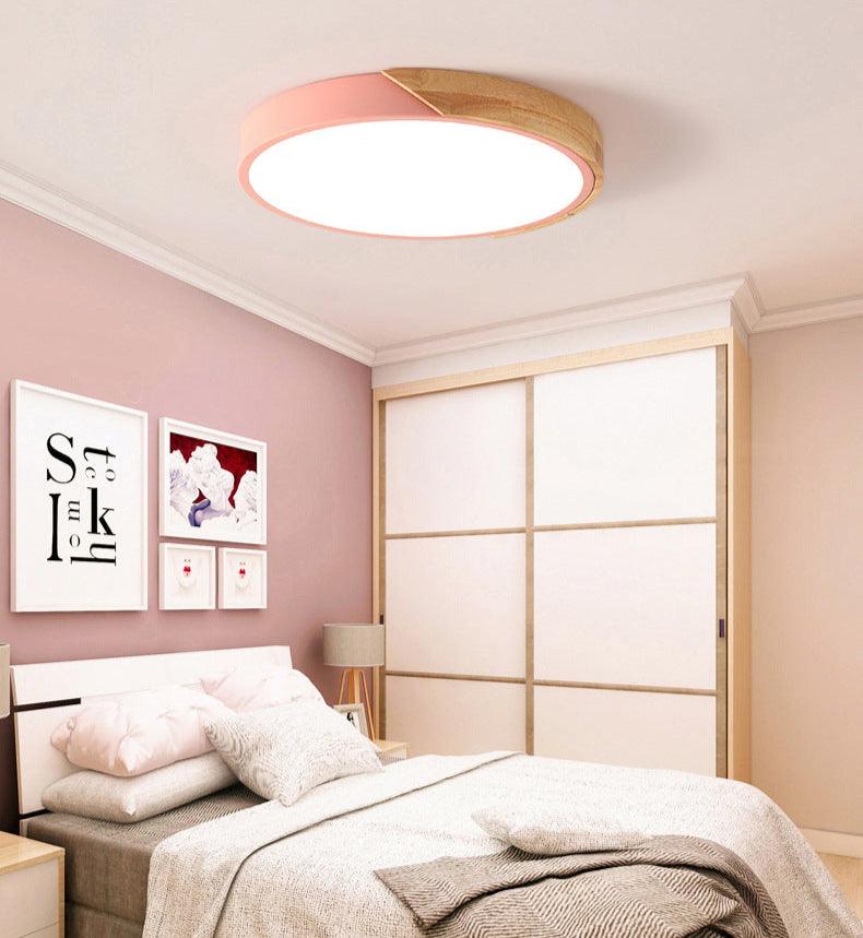 Contemporary Round Flush Mount LED Ceiling Light Fixture - Rebooters