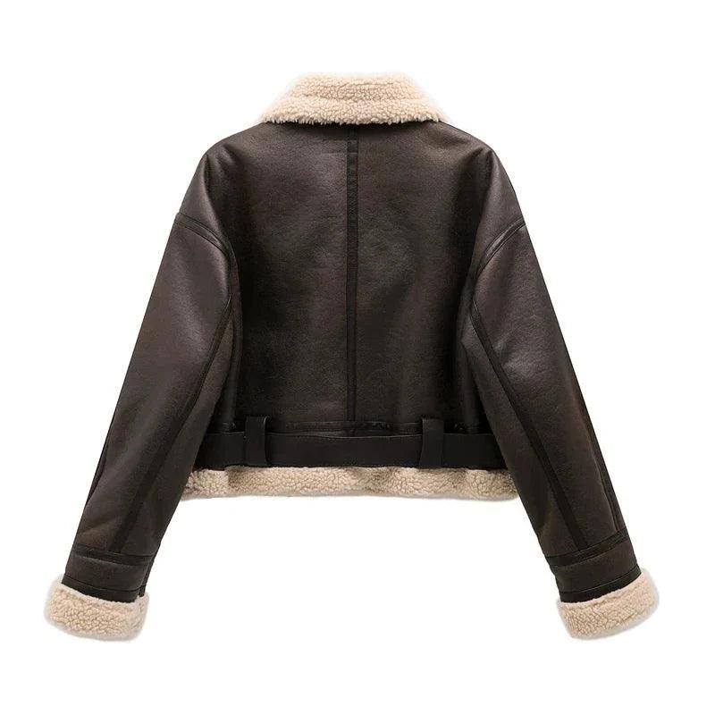 Cozy Elisa Women's Thick Faux Fur Jacket for Winter Style Rebooters Maxi Women's Dresses