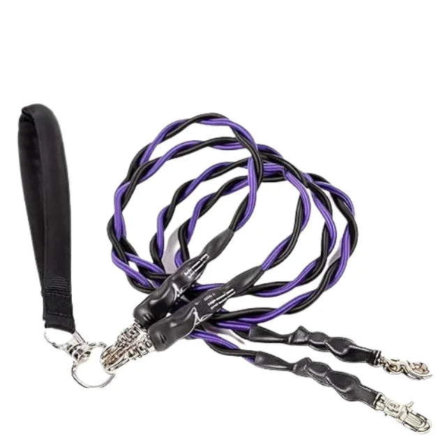 Double Bungee Dog Leash for 2 Dogs | Rebooters