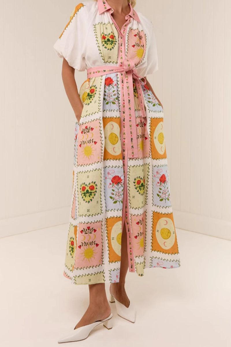 Aurelia Embroidered Maxi Dress for Effortless Style Rebooters Maxi Women's Dresses