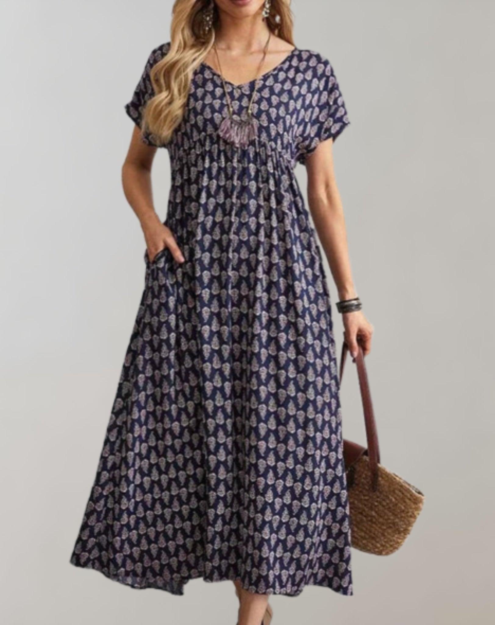 Effortless Elegance in Valerie Women's Long Summer Dress Rebooters Maxi Women's Dresses