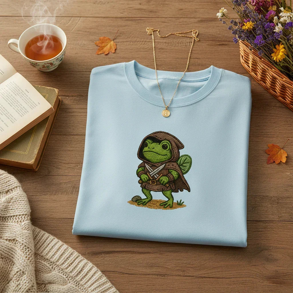 Frog Rogue Embroidered T-Shirt | Rebooters