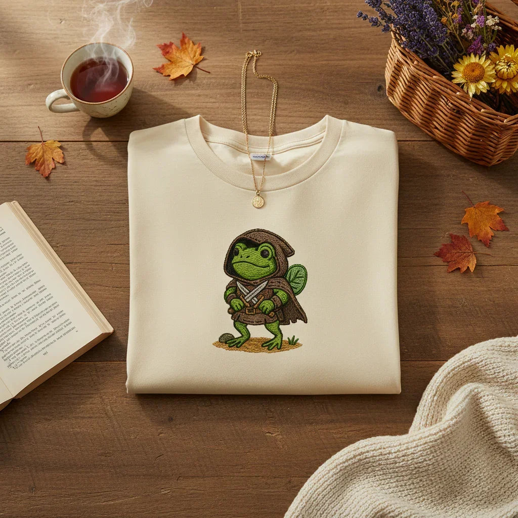 Frog Rogue Embroidered T-Shirt | Rebooters